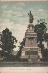 Cuauhtémoc Statue, Mexico Postcard