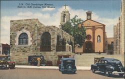 Old Guadalupe Mission, Built 1549 Postcard