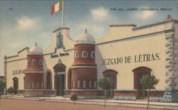 The Jail, Juarez, Mexico - Public Jail & Law Court Postcard