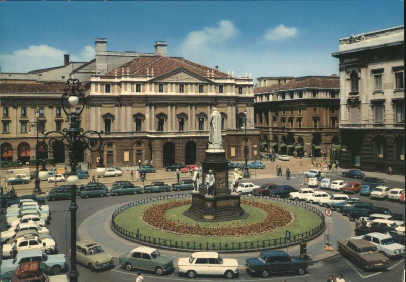 Piazza della Scala, Teatro alla Scala MILANO Italy