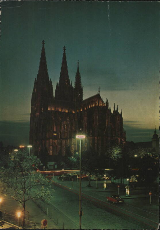 Cologne Cathedral at Night, KÖLN AM RHEIN Germany