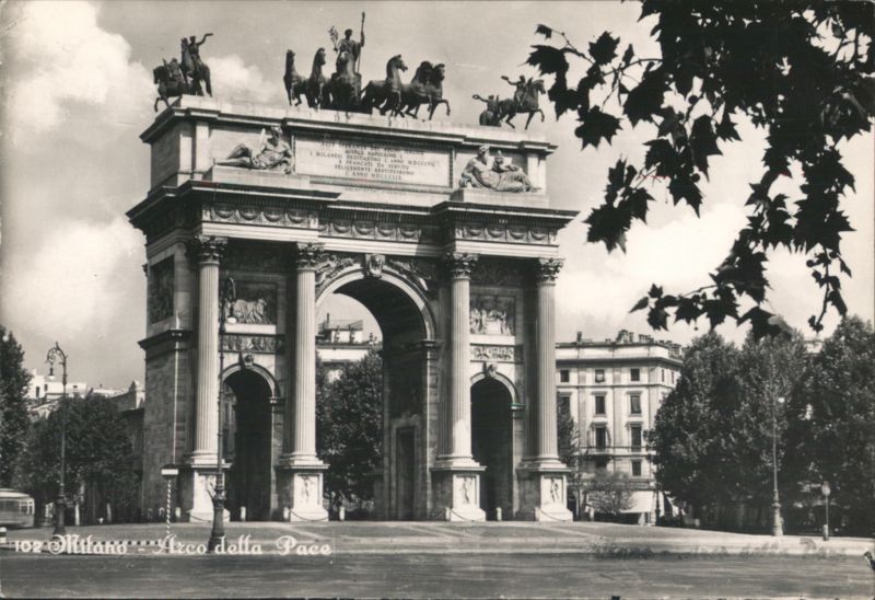 Milano Arco della Pace - Arch of Peace Italy