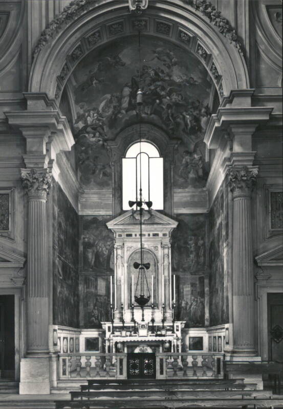 Brancacci Chapel Interior, Basilica di S. Maria del Carmine Firenze Italy