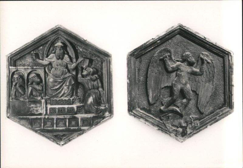 Giotto's Campanile Reliefs: Dedalo & La Legislazione Florence Italy