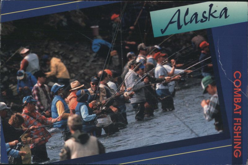 Alaska Combat Fishing Grant Klotz/Alaskastock Images