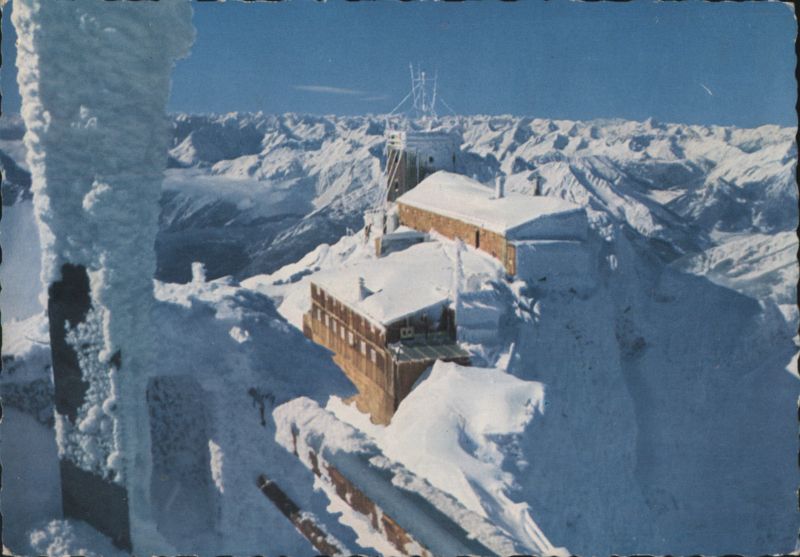 Zugspitzgipfel, Münchner Haus, German Alps Garmisch Germany