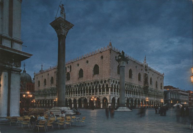 Palace of the Doges - Night View Venice Italy