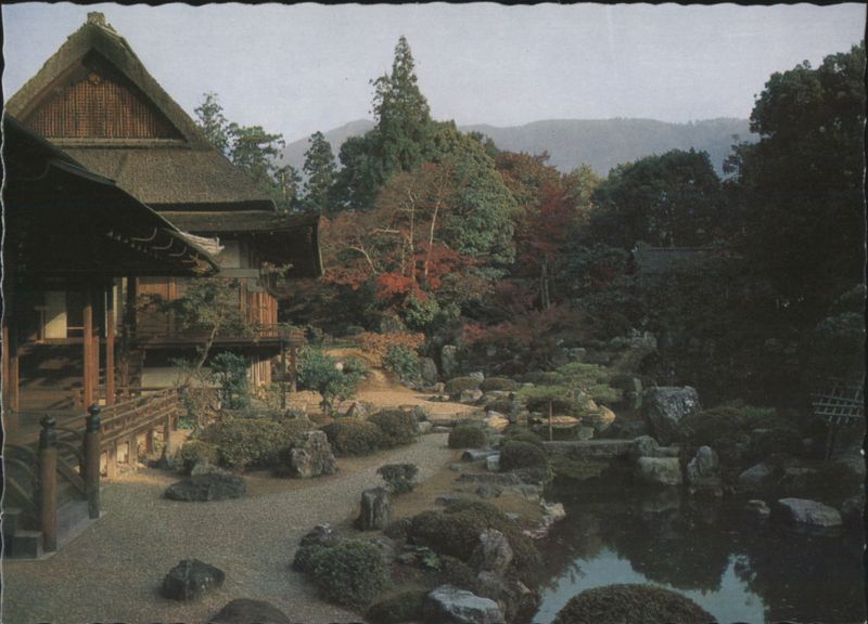 Sanboin Temple Garden, Kyoto Japan - Autumn Foliage