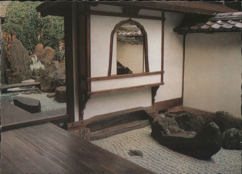 Garden of Daisen-in Temple, Kyoto, Japan