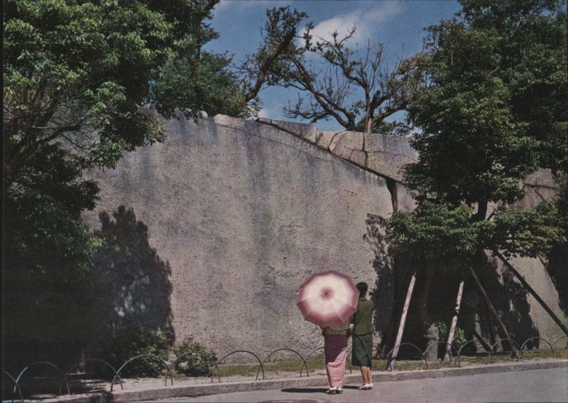 Osaka Castle, Takoishi, The Huge Stone Japan N. Katayama