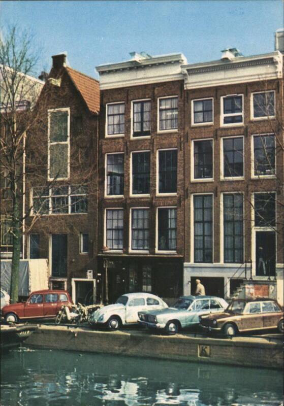 Anne Frank House Front, Amsterdam Netherlands