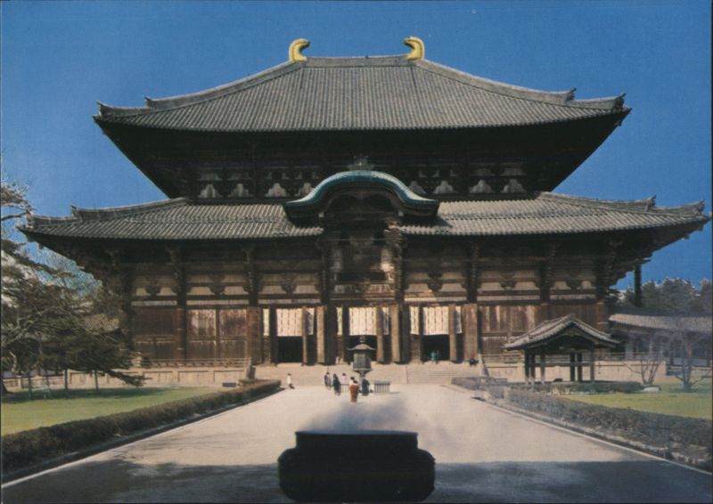 Todai-ji Temple Daibutsu-den Hall, Nara, Japan
