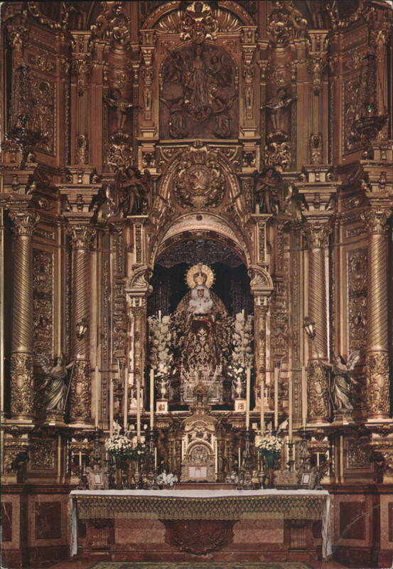 Sevilla Basílica Ntra. Sra. de la Esperanza High Altar Spain