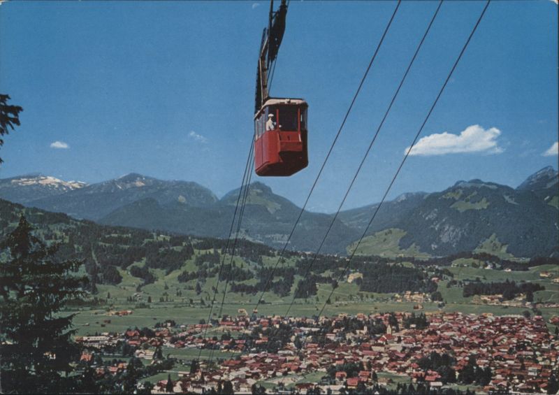 Nebelhornbahn Gondola, Oberstdorf & Hoch-Ifen 2232 m Germany