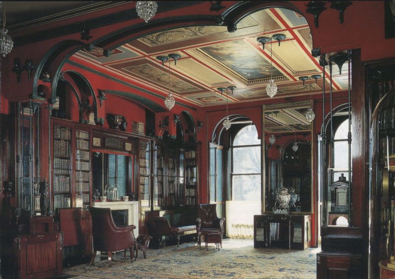 Sir John Soane's Museum, Library, Lincoln's Inn Fields London UK