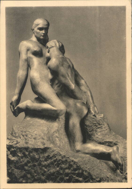 Rodin's L'Éternelle Idole Sculpture A. Rodin Sculpture & Carving