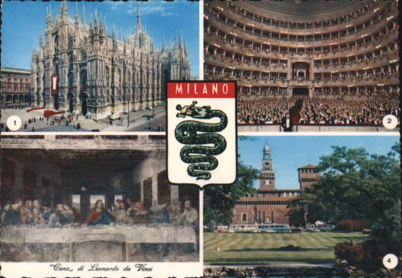 Milan Landmarks: Duomo, La Scala, Last Supper, Sforza Castle Italy