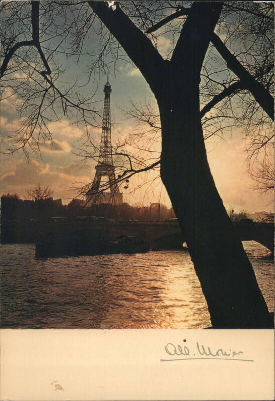 La Seine et la Tour Eiffel, Paris France