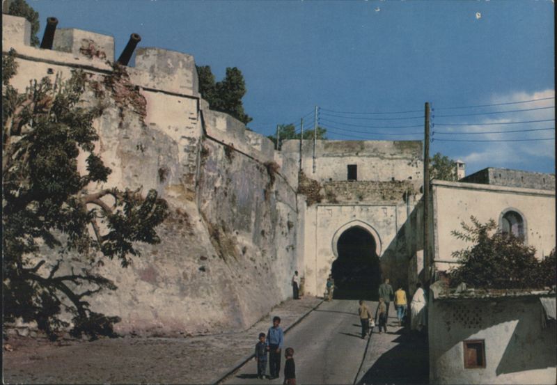 Tanger Alcazaba Gate & Fortifications Tangier Morocco