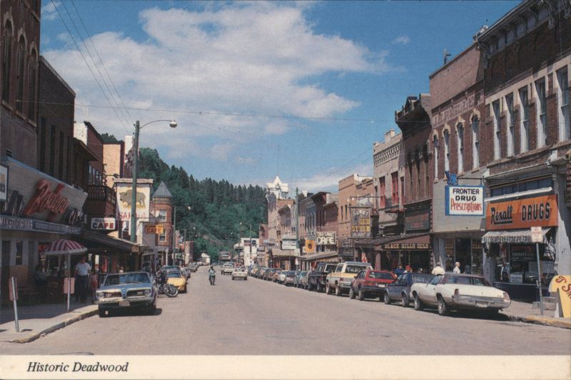 Historic Deadwood Main Street, South Dakota