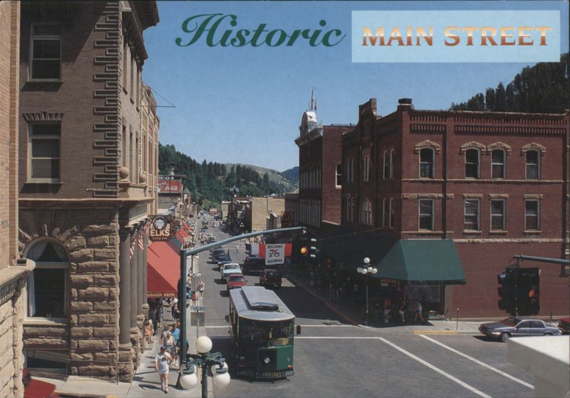Historic Main Street Deadwood, SD - Old West Charm South Dakota