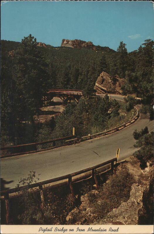 Pigtail Bridge on Iron Mountain Road, Black Hills South Dakota