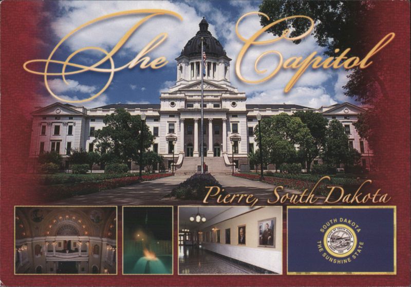 The Capitol Pierre, South Dakota State Flag, Interior Views