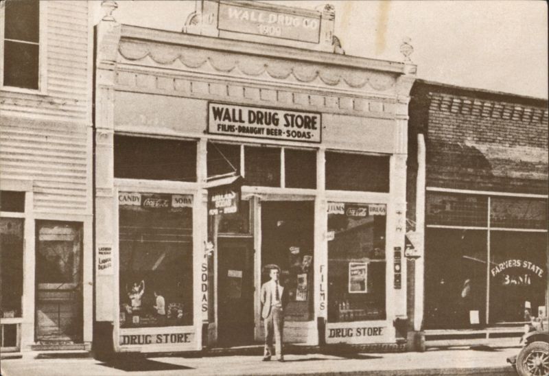 Wall Drug Store, Wall, SD - 1909 Building South Dakota