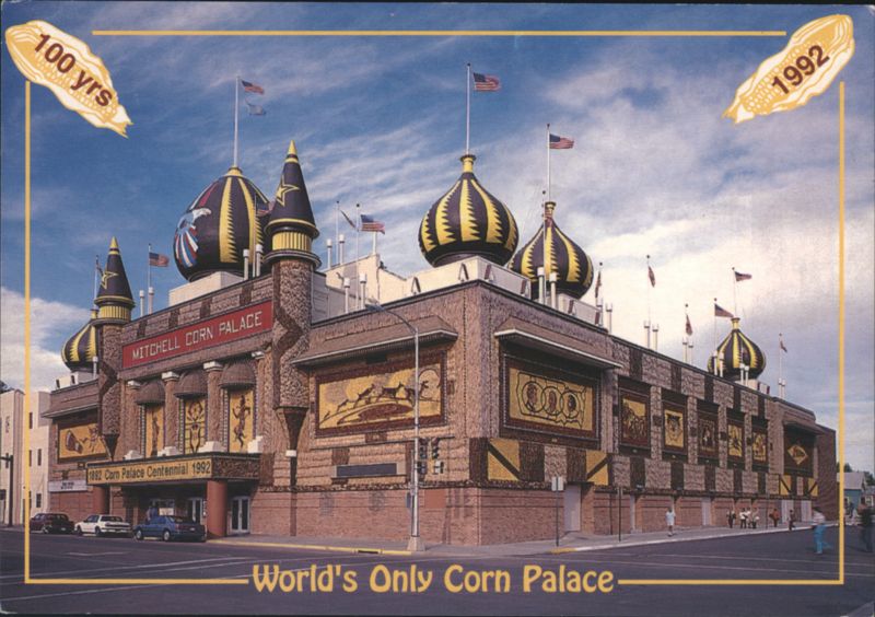 Mitchell Corn Palace, World's Only Corn Palace 1992 South Dakota