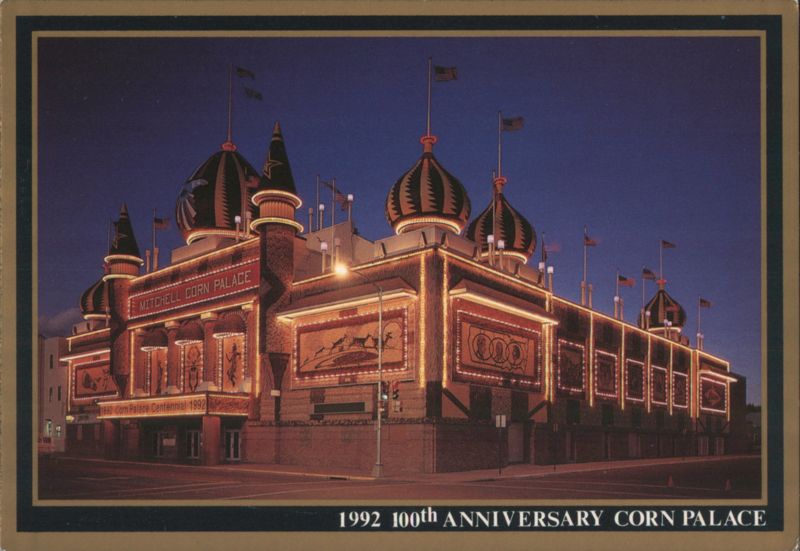 Mitchell Corn Palace 100th Anniversary 1992 South Dakota