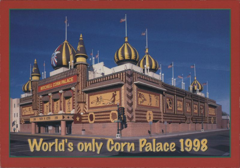 Mitchell Corn Palace 1998 World's Only Corn Palace South Dakota