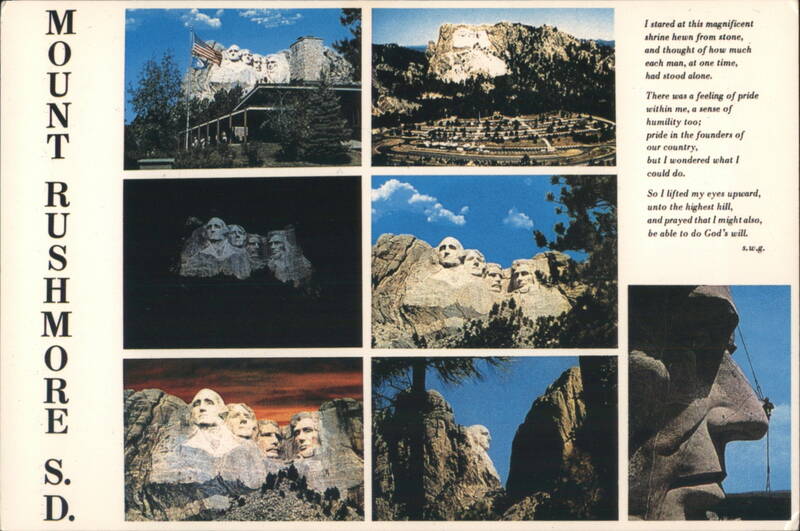 Mount Rushmore National Memorial, Shrine of Democracy South Dakota