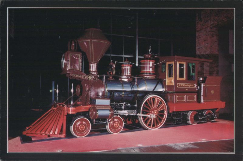 C.P. Huntington Southern Pacific Railroad No. 1 Locomotive Sacramento California