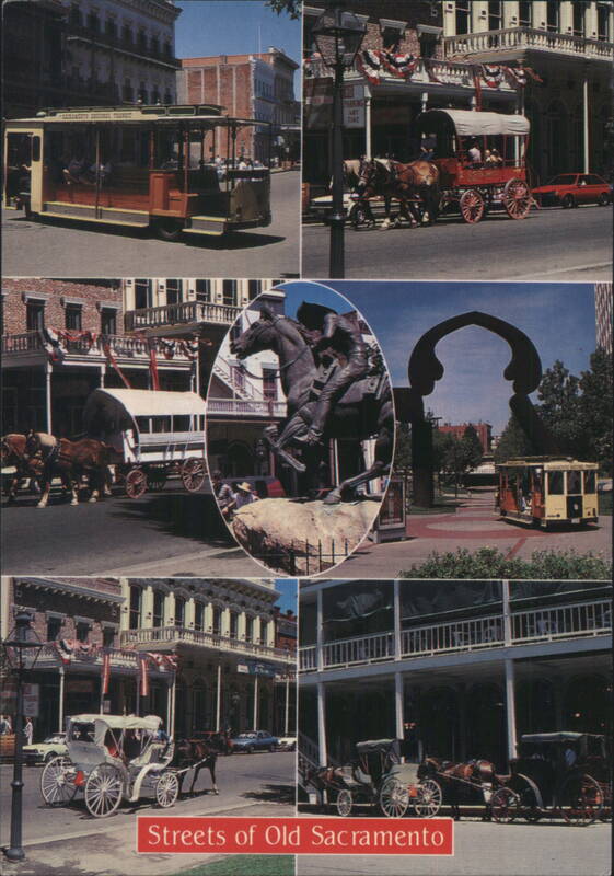 Streets of Old Sacramento, California Ken Raveill