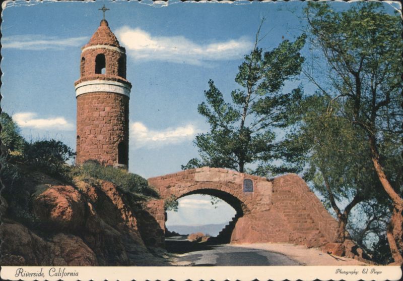 Peace Tower & Stone Arch Bridge, Mt. Rubidoux Riverside California