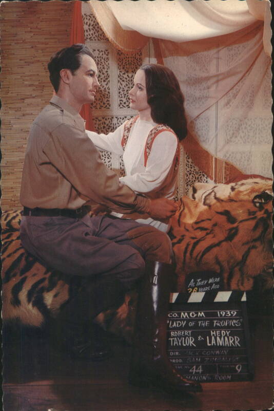 Hedy Lamarr & Robert Taylor, Lady of the Tropics 1939