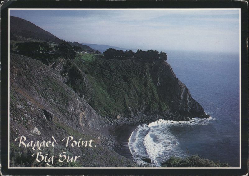 Ragged Point, Big Sur Coastal Cliffs California William Kraus