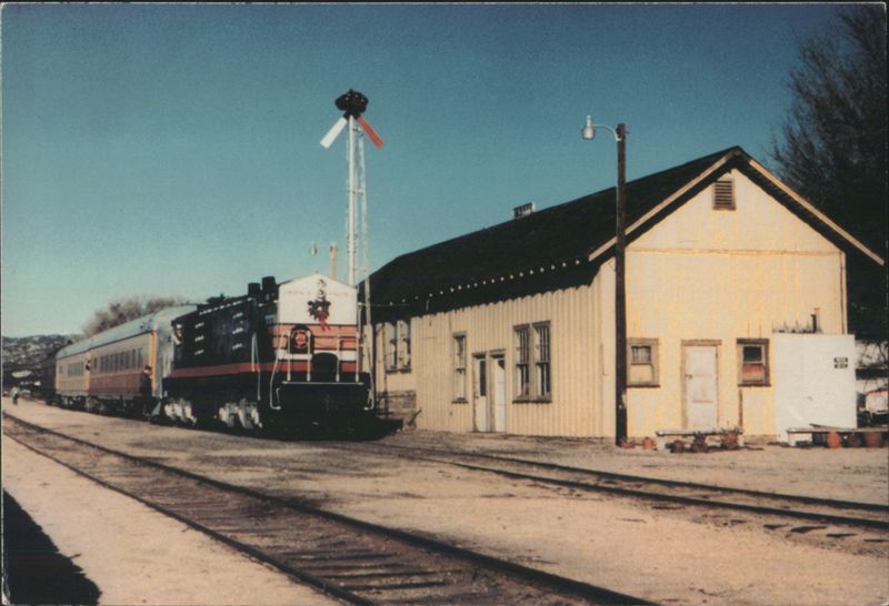 San Diego Railroad Museum - SD & A Locomotive 1809 Campo California