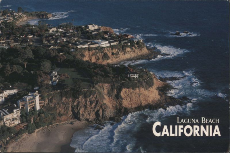 Laguna Beach California Coastline Aerial View James Blank