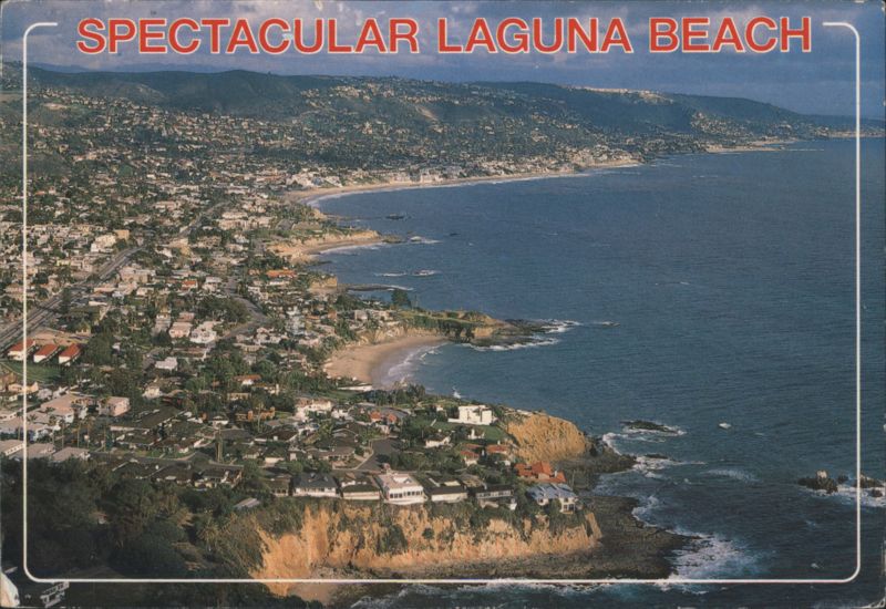 Spectacular Laguna Beach, California Coastline View