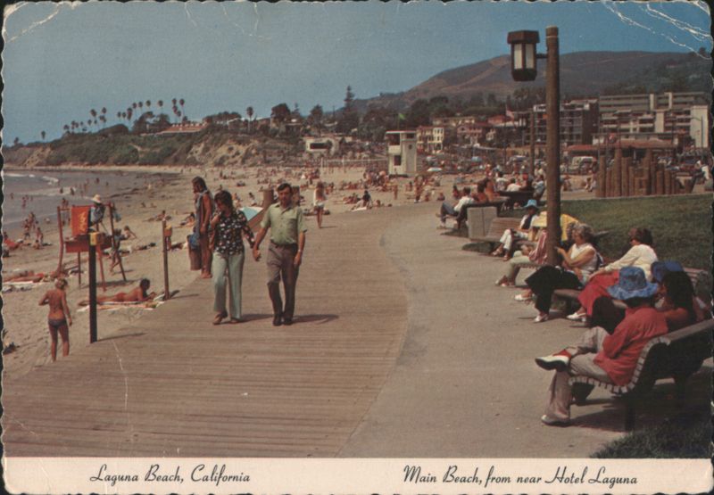 Main Beach Boardwalk, Laguna Beach, CA California G. Eetton Watson