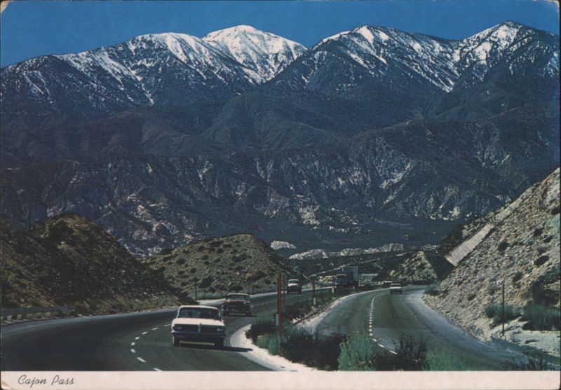 Cajon Pass, US Highway 66, Southern California Ellis-Sawyer