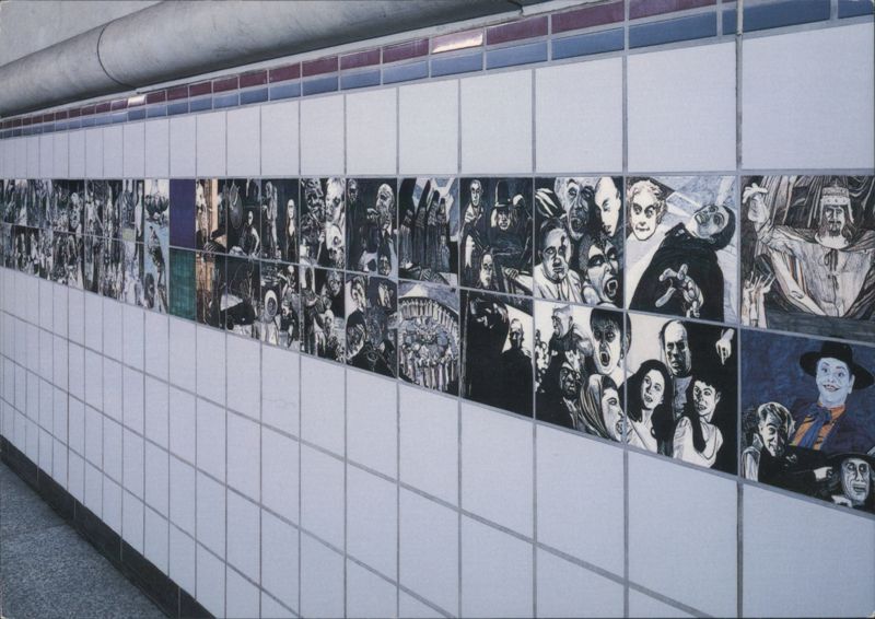 Joyce Kozloff: The Movies, Fantasies & Spectacles Murals Los Angeles California