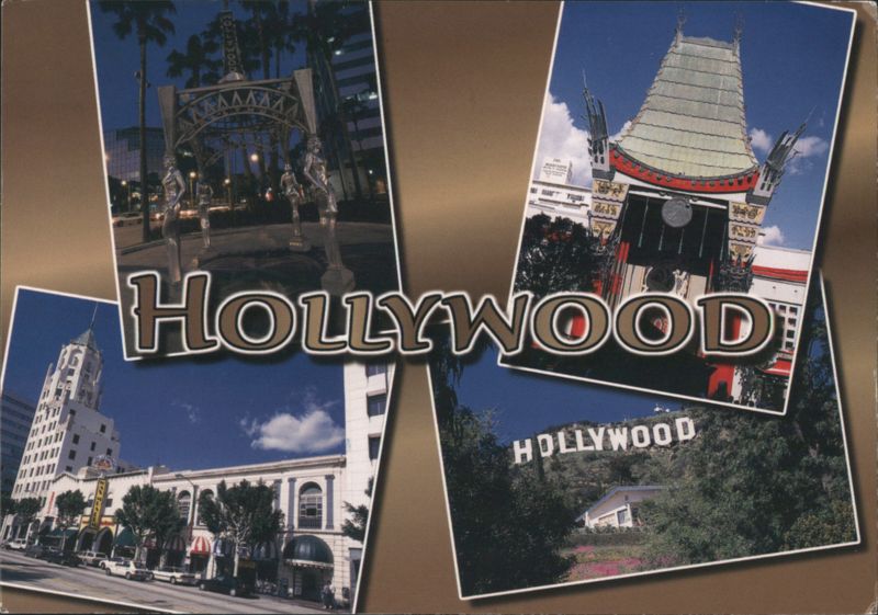 Hollywood California Landmarks & Walk of Fame Buddy Moffet