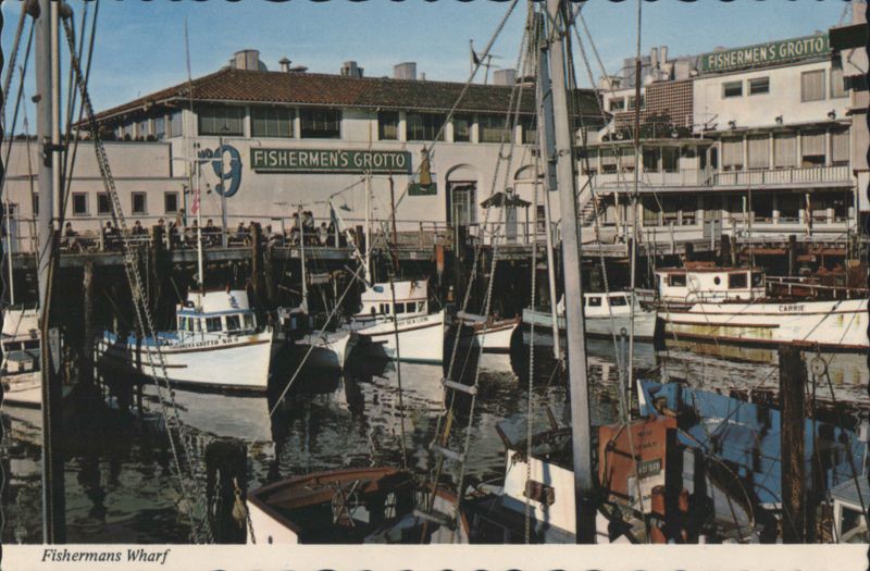 Fishermen's Grotto No. 9, Fishing Fleet Anchorage San Francisco California