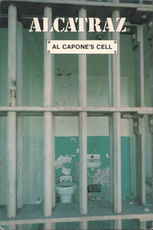 Alcatraz - Al Capone's Cell Interior San Francisco California