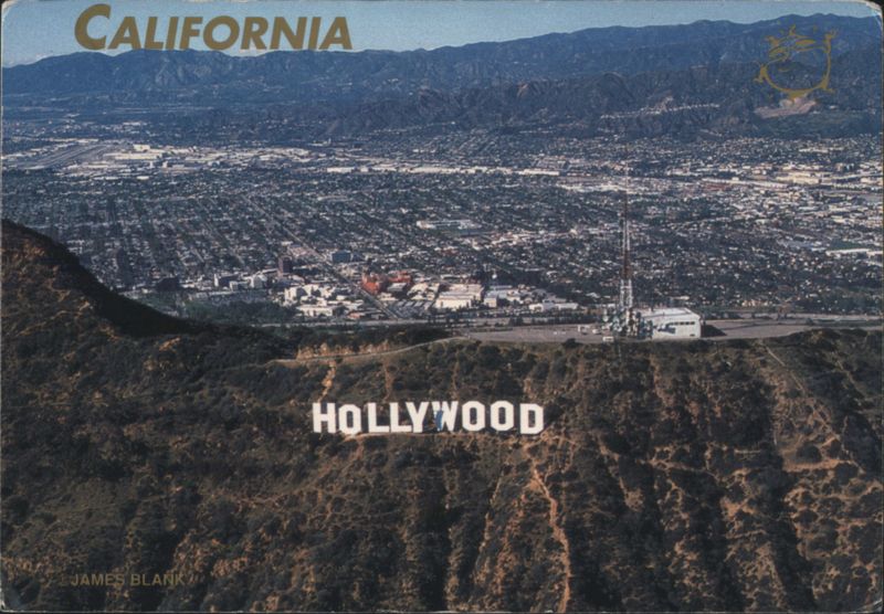 Hollywood Sign & City View, CALIFORNIA James Blank