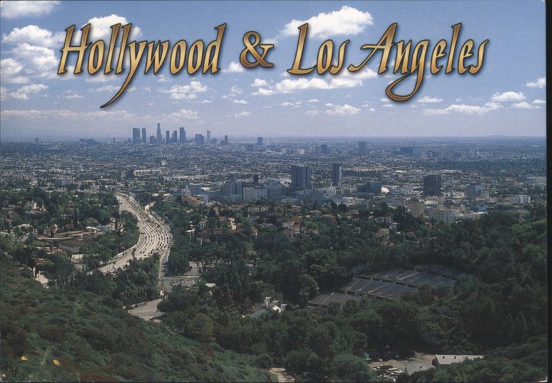 Hollywood & Los Angeles City View California Tim Sumner