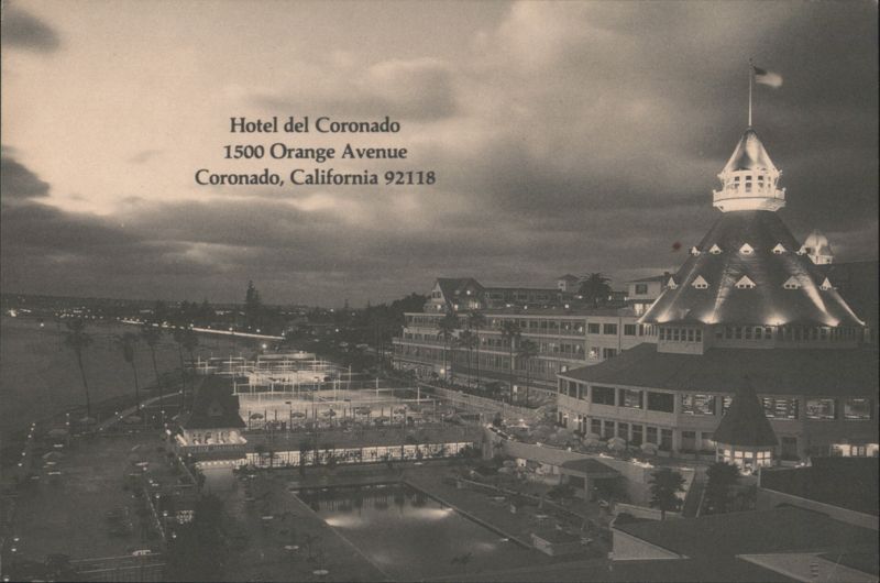 Hotel del Coronado Night View California