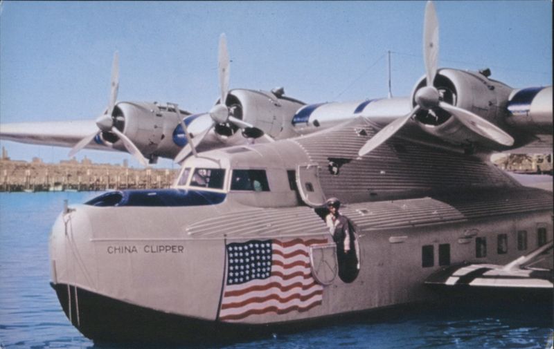 Pan American Airways China Clipper Martin M130 Seaplane San Francisco California
